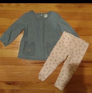 2 Piece Carter's outfit.